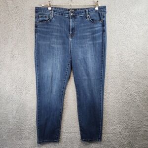 Buffalo David Bitton Mollie High Rise Skinny Jeans Womens 16/36 (Measures 38x27)